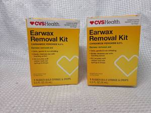 lot 1807 image: CVS Health Earwax Removal Kit 0.5 FL OZ