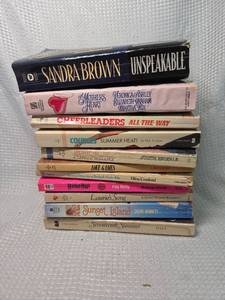 lot 1818 image: 1980s-90s Romance Novel Collection -