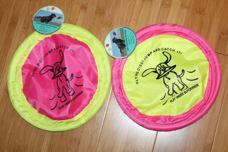 lot 2110 image: Lot of 2 Soft Pet Disc