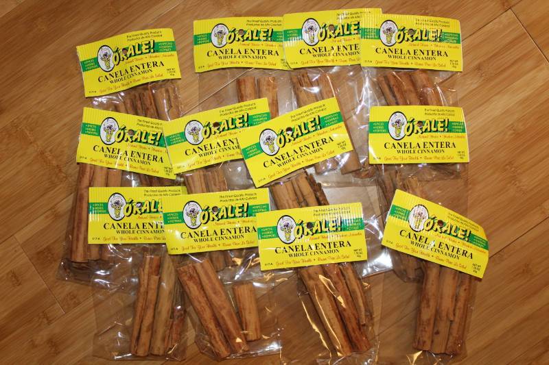 lot 2124 image: Whole Cinnamon ---121.5oz pkg
