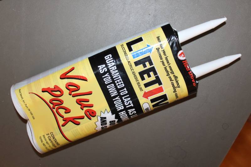 lot 2125 image: 2 Pack Siliconized Acrylic Adhesive Sealant