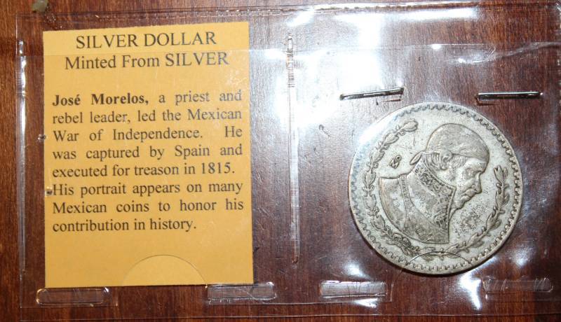 lot 1942 image: Mexican Silver Dollar