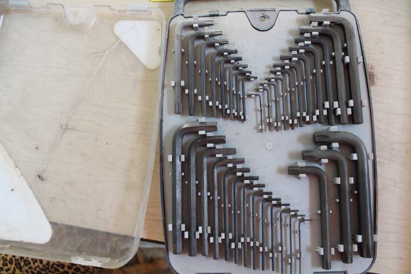 lot 1973 image: Hex  Torx Key Set