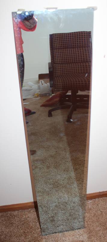 lot 1899 image: Sim Screen Glass 8-12 x 37-12 - Commonly known as two-way mirror