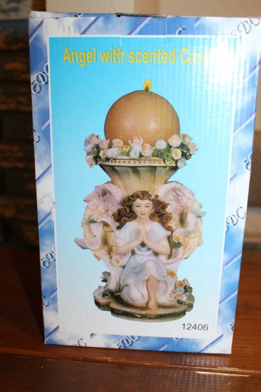 lot 2168 image: Angel Candle Stand