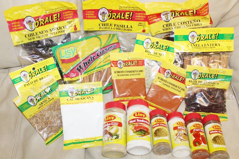 lot 1348 image: Assorted Peppers and Spices - Unopened
