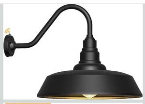lot 2019 image: 24 Inch Large Gooseneck Barn Light Outdoor Lights,