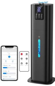 lot 2046 image: 8L Smart Humidifiers for Bedroom Large Room, 2.1Gal Cool Mist Top Fill Diffuser Ambient Light,