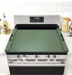 lot 2074 image: Noodle Board Stove Cover with Handles, Multiple Stove Top Cover Board for ElectricGas Stove Top