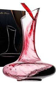 lot 2079 image: Large Elegant Red Wine Decanter Aerator Pourer