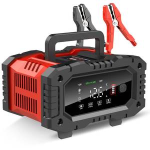lot 3031 image: YONHAN Battery Charger 20A 12V24V LiFePO4 Lead Acid Fully Automatic Battery Maintainer, Car Battery Trickle Charger Automotive wRepair, Winter Mode, for AGM, STD, Gel, Deep Cycle Batteries