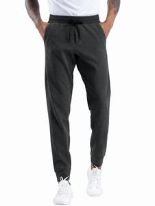 lot 2157 image: THE GYM PEOPLE Mens Fleece Joggers Pants with Deep Pockets Athletic Loose-fit Sweatpants for Workout, Running, Training (Large, Dark Grey)