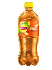 lot 2239 image: Lipton Peach Iced Tea 20 fl. oz. Bottle 24 pack