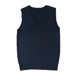 lot 2260 image: ZUEVI Womens Sweater Vest Classic V Neck Uniform Pullover Knitwear Tops Sleeveless Knitted Sweaters Vests(Navy-S)