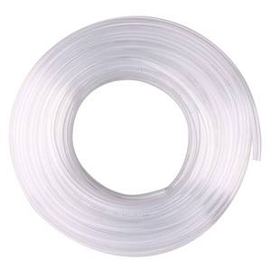 lot 2292 image: DERPIPE Clear Vinyl Tubing - 516 in ID 716 in OD PVC Tube Food Grade Flexible Plastic Pipe Hose for Homebrewing, Siphon Pump 30.5 Meters(100ft) Length