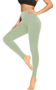 lot 2313 image: FULLSOFT Buttery Soft Leggings for Women - High Waisted Tummy Control No See Through Workout Yoga Cycling Tights Pants Next Day Delivery Items Prime Today Prime Sales(Light Green,Large-X-Large)
