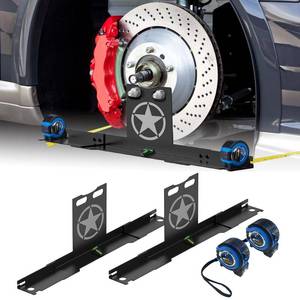 lot 2344 image: Surfcabin Heavy-Duty Toe Alignment Plate Tool No Caliper Removal Needed, Includes 2 Imperial Tape Measures Universal Automotive Alignment Tools Fit for Cars, Trucks, and SUVs