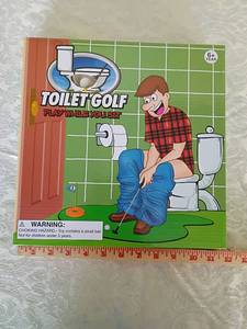 lot 52 image: Toilet Golf - Bathroom Putting Game Set