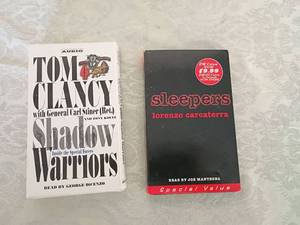 lot 57 image: Military Audiobook Collection - Shadow Warriors & Sleepers