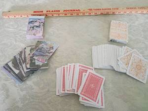 lot 70 image: BTS K-pop Trading Cards, biicycle Deck, and basic playing cards