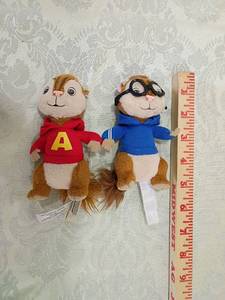 lot 77 image: Alvin and the Chipmunks Plush Toys Set