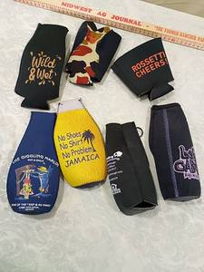 lot 93 image: Beverage Coozie Collection - Bar & Restaurant Memorabilia