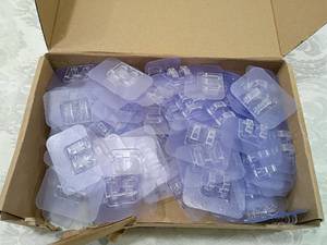 lot 132 image: Clear Plastic Sign Holders - Bulk Pack