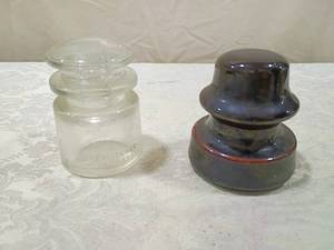 lot 175 image: Hemingray  Glass Insulators (items in pictures)