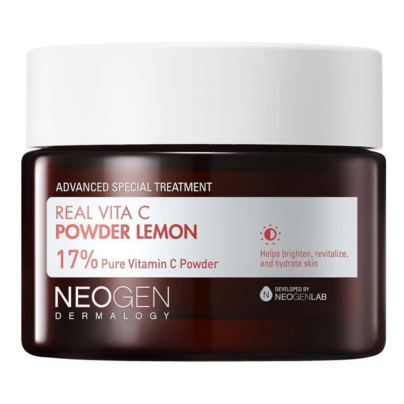 lot 191587 image: NEOGEN Vita C Powder Lemon 0.70 oz (20g) - Mix to Boost other Facial Skin Care - Brightening & Radiance Boosting Vitamin C Powder for Skin with 17% Ascorbic Acid - Korean Skin Care