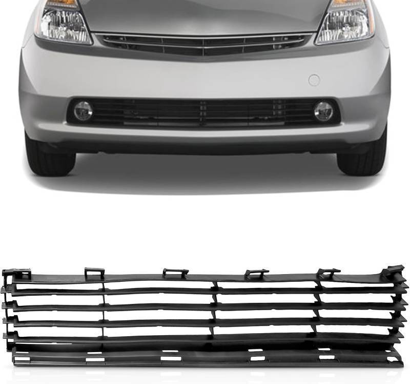 lot 291434 image: PartsFlow Front Lower Black Bumper Grille For 2004-2009 Toyota Prius TO1036112