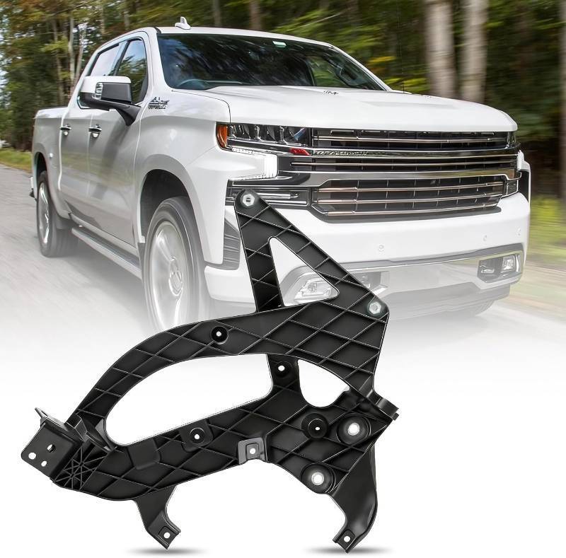 lot 131115 image: Bumper Support Fit for 2019 2020 2021 2022 Chevy Silverado 1500,Front Outer Bracket Driver Left Side Replaces GM1062124 84219065