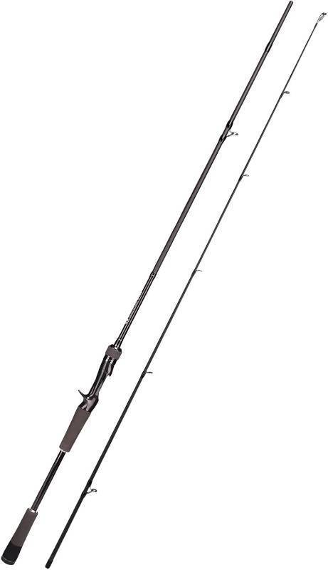 lot 121182 image: Jenseits Fishing Rods, Carbon Fiber Spinning & Casting Poles, Saltwater Resistant Stainless Steel Guides, Portable 2-Piece4-PieceTelescopic Travel Design, CorkEVA Grip for Bass Trout Inshore