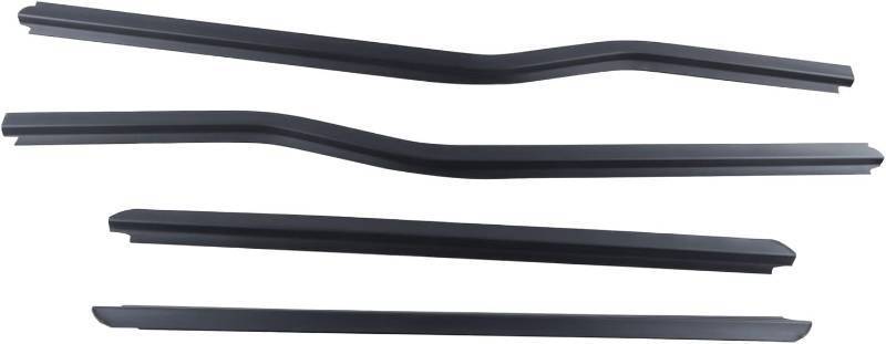 lot 321068 image: Weatherstrip Window Molding Trim Sill Seal Belt for 1999-2016 Ford F250 F350 F450 F550 Super Duty F81Z2625596AA Outside Black Window Weather Strip 4pcs