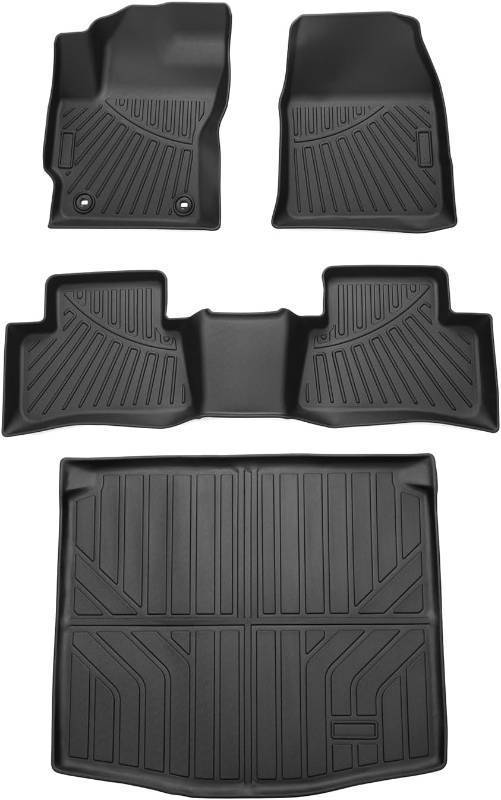 lot 321120 image: Cartist Floor Mats and Cargo Liner Fit for Toyota Corolla Cross Hybrid (Includes FWD Gas Models) 2022-2025 2026, All Weather Floor Liner and Trunk Mat for Corolla Cross Accessories