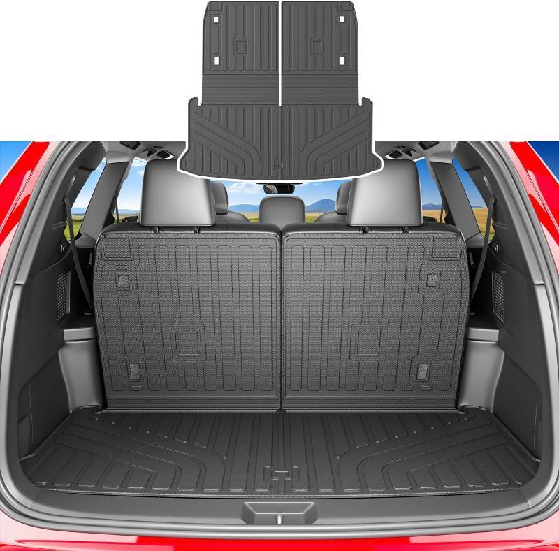 lot 421177 image: Cargo Mat Compatible with 2024-2026 Lexus TX 350 500H 550H Trunk Liner Cargo Liner Backrest Trunk Mat Replacement for 2024-2026 Lexus TX Accessories