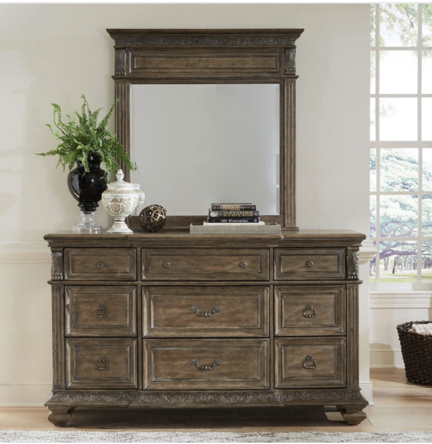 lot 3563015 image: Areford Avera 9 Drawer 67 Dresser - Retail $1,319