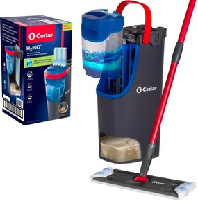 lot 4649054 image: O-CedarH2prO Microfiber Flat Mop System MISSING ITEMS (See Pictures and Description) - Retail $39