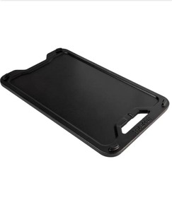 lot 4649079 image: TraegerModiFIRE Reversible Cast Iron Griddle - Retail $199