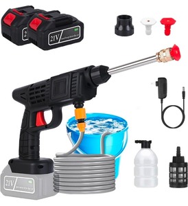 lot 4649089 image: iMounTEK Pressure Washer Cordless Portable Electric Power Washer High Pressure Water Sprayer MISSING ITEMS (See Pictures and Description) - Retail $19