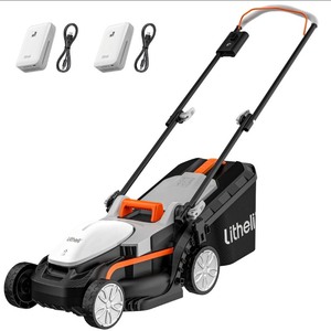lot 4649040 image: Litheli U20 Brushless Lawn Mower with 20-volt, 12-in Push Battery Walk Mower with (1) 4 Ah Battery Included - Retail $189