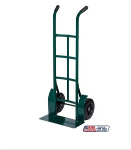 lot 4649101 image: HARPERSuper Steel 1,000 lbs. Flat-Free Heavy Duty Hand Truck (Damaged wheel) - Retail $107