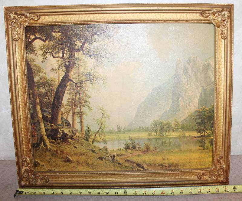lot 1653 image: Framed Wall Art Picture