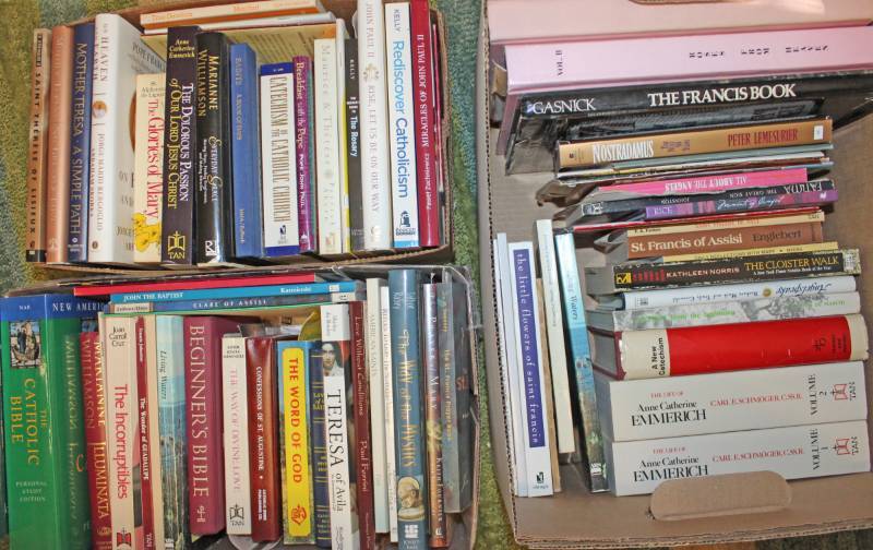 lot 1720 image: 50 Plus Christian Books
