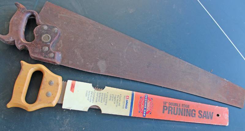 lot 1691 image: Two Hand Saws