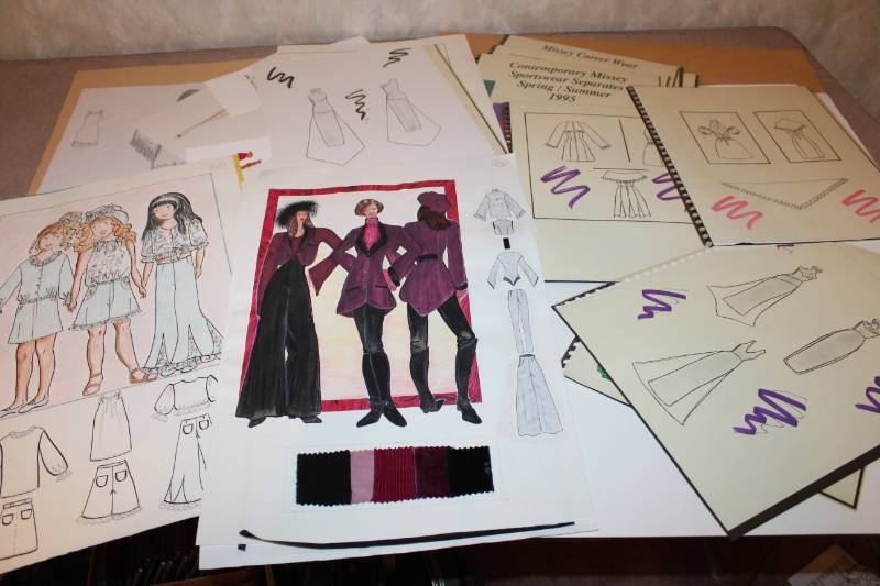 lot 7981 image: Fashion Design - Students Art Collection  Inspo - Cool