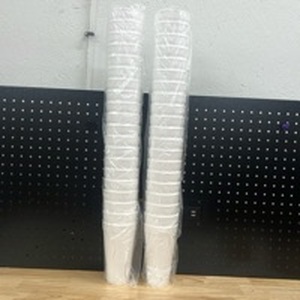 lot 876 image: 40 Biodegradable Foam Cups 20 ounces  - Retail $0