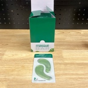 lot 878 image: Masque Bar Green Tea Hydro Eye Mask. 6 Pairs - Retail $0