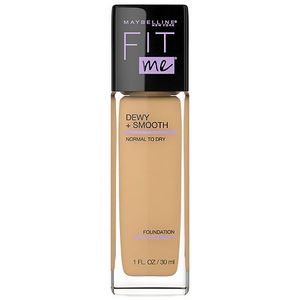 lot 903 image: 2-Maybelline Fit Me Dewy and Smooth Liquid Foundation  SPF 18  220 Natural Beige  1 fl oz - Retail $45
