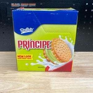 lot 3167 image: Principe Lime Flavored Sandwich Cookies. 12 Pack - Retail $0
