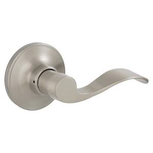 lot 3168 image: Millstreet Satin Nickel Passage HallCloset Door Handle - Retail $22